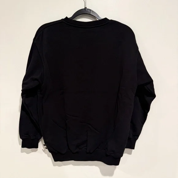 GCDS Pokémon Pikachu Print Black Sweatshirt, Small
